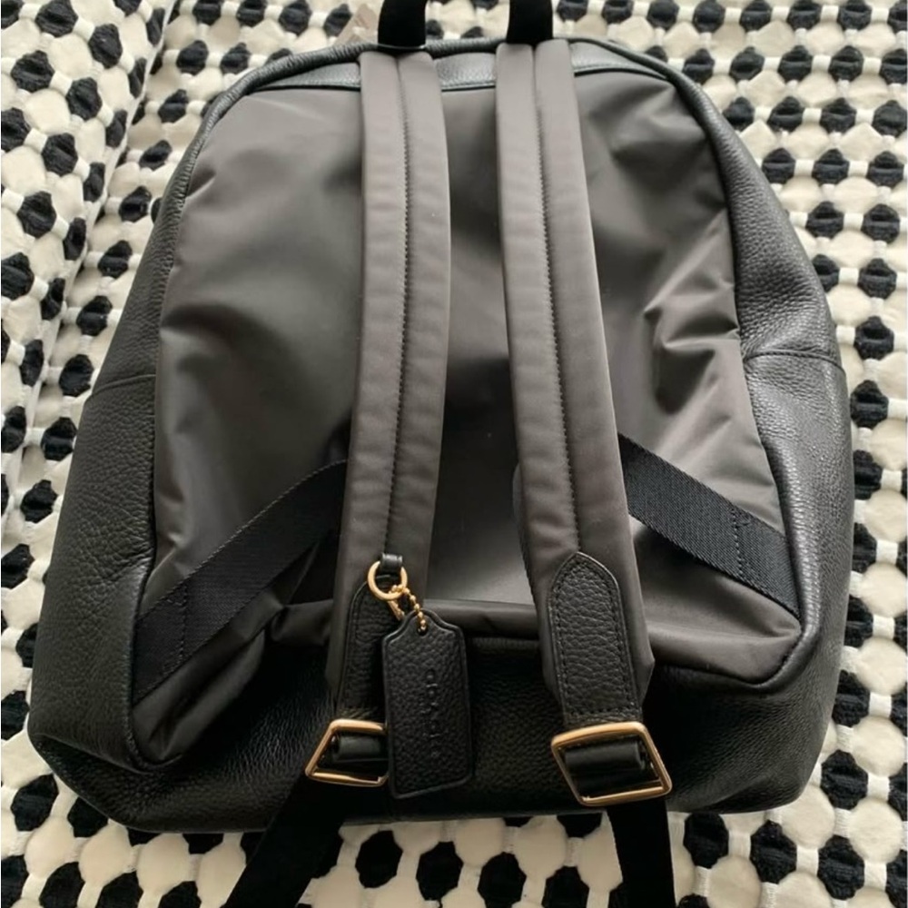 COACH Black Backpack - Brand New - Picture 2 of 4